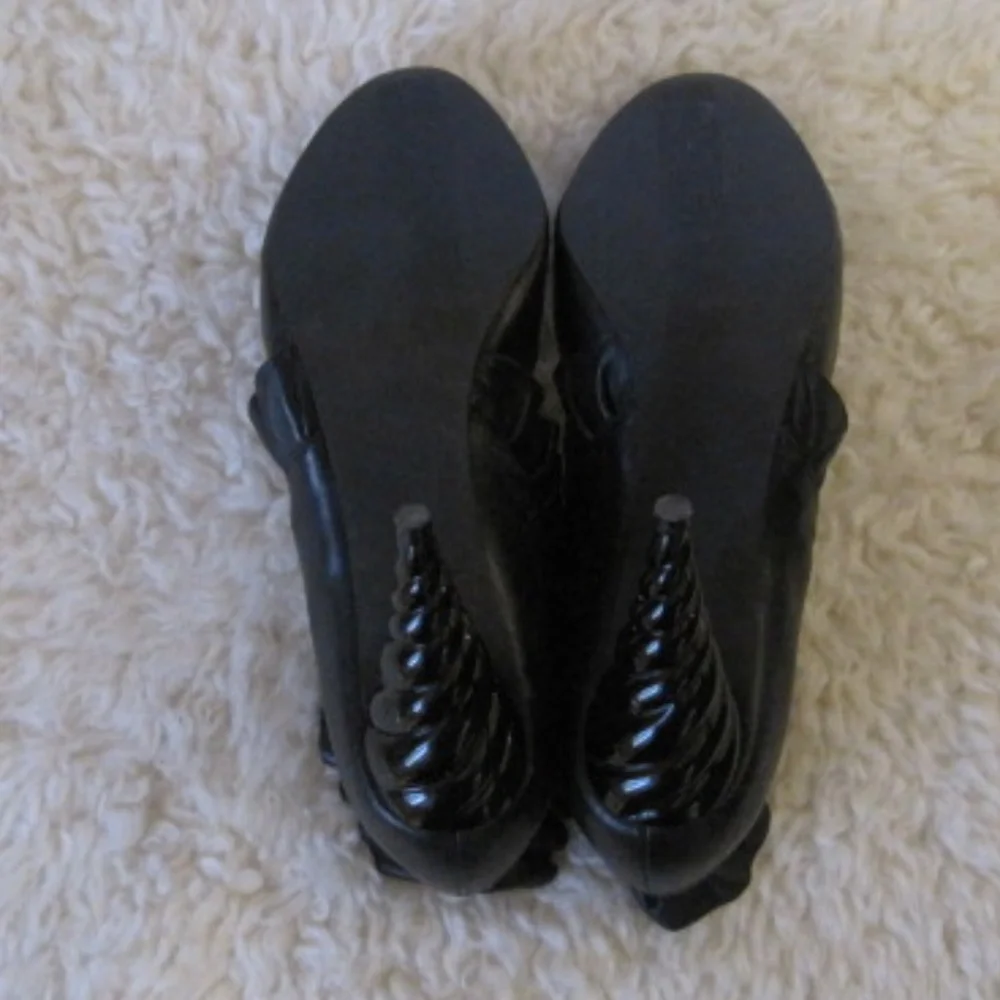 Jeffrey Campbell Michelle C Unicorn Heel Leather Shoes - Picture 8 of 11